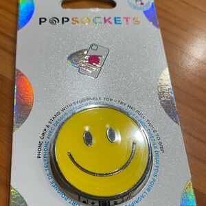 PopSockets Enamel Be Happy Phone Grip Premium NIB